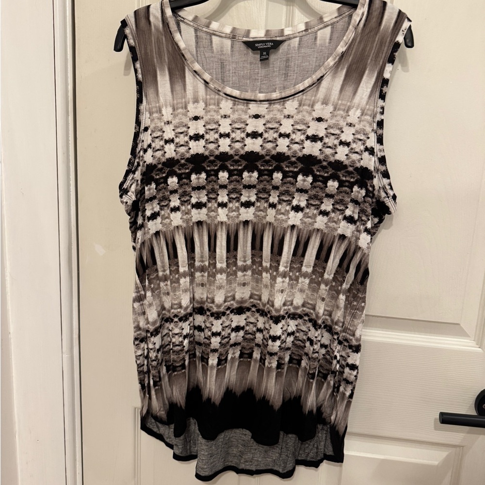 Simply Vera Vera Wang Tie Dye Tank